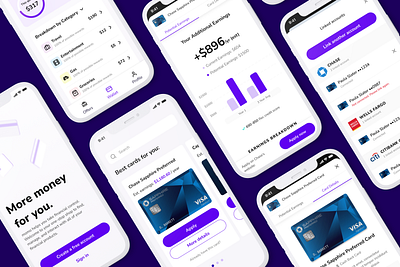 momo credit UI banking credit card finance fintech mobile app ui