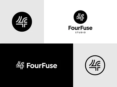 4 Logo Design - 4 + F Monogram / Lettermark 4 logo blockchain crypto data design designer ecommerce f logo finance financial fintech icon logo logodesign logotype saas software symbol tech technology