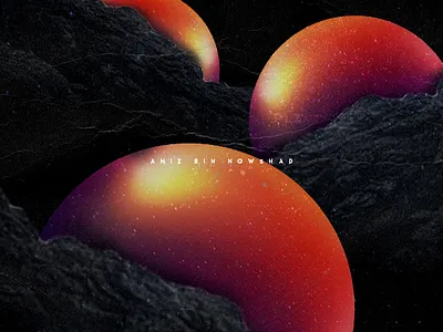 Space ArtWorld - 001 3d graphic design illustration typography