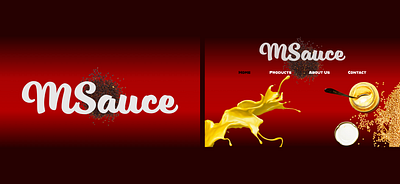 Prototype Web Design for Mustard Company graphic design logo typography ui userexperience userinterface ux webdesign