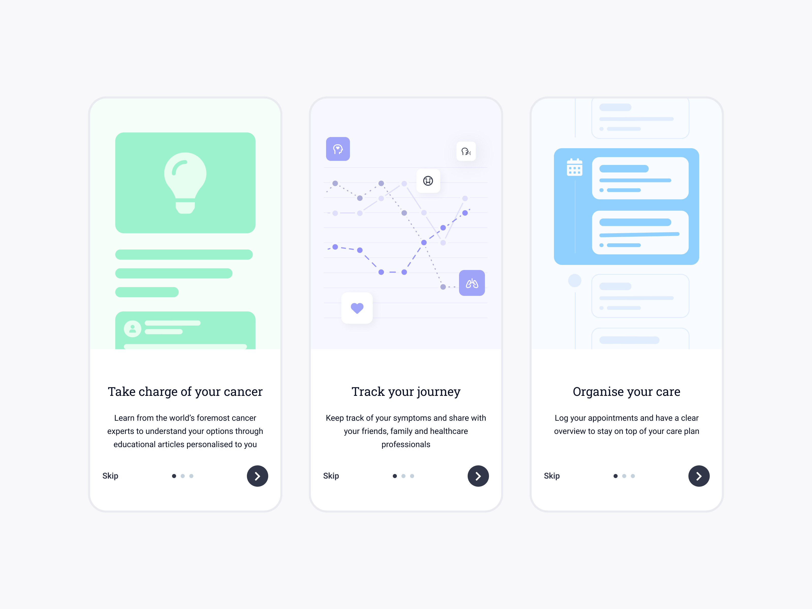 My Cancer Companion — Onboarding