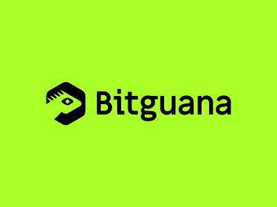 Logo for a Crypto Exchange acid bit bitcoin blockchain branding crypto design exchange eye geometric green icon iguana logo logotype mark modern sign smart spikes