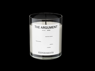 Experiments Home Fragrances / Brand identity, creative concept branding candles identity