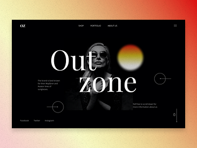 OZ | Branding branding design figma illustration typography ui ux