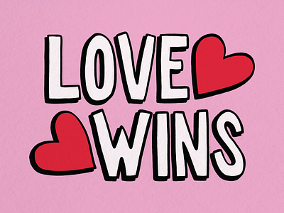 Love Wins <3 art art drawing digital art drawing illustration love love art typography