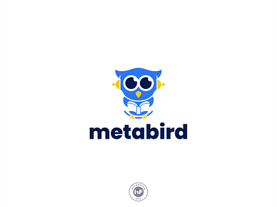 metabird logo apparel education meta owl
