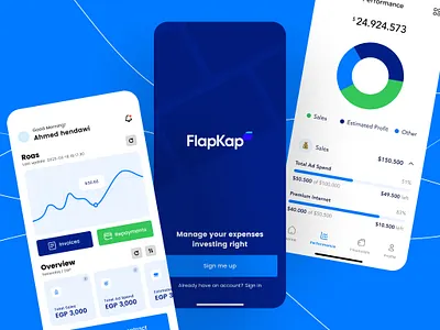 FlapKap - Finance Insights Assistant app bank card banking design e wallet exchange finance finance app finance management finances financial fintech investment mobile app payment transaction ui ui visual design ux wallet