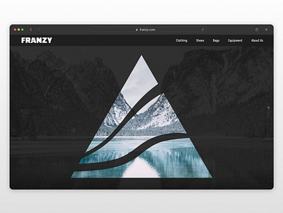 Franzy Website branding design figma landing page ui ux website