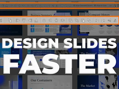 🎨Optimize your PowerPoint Workflow! @matildedigital @topslides.pro business presentation custom toolbar matilde.digital powerpoint quick access toolbar presentation design template creation toolbar