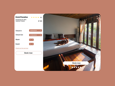 Hotelbooking#dailyui067 dailyui067