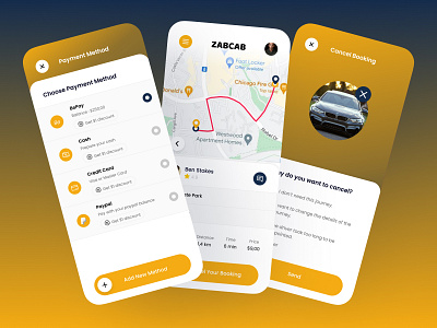 Taxi Booking App branding design graphic design logo ui ux web design