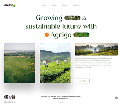 Agrigo agriculture branding design graphic design u ui ux web design