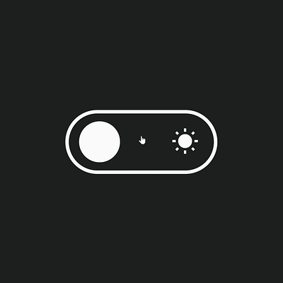 Daily UI Challenge 015 - On/Off Switch dailyui darkmode darktheme design lightmode onoff switch toggle ui ux