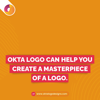 OKTA LOGO CAN HELP YOU CREATE A MASTERPIECE OF A LOGO. 3d animation branding design graphic design illustration logo motion graphics ui vector