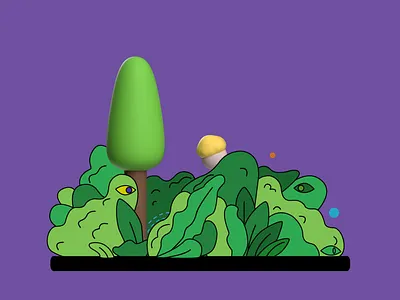 urine 2d 3d c4d character design illustration