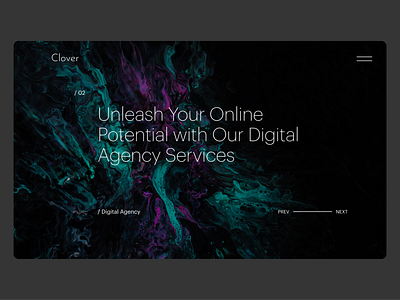 look forward to the latest look for web design clover 👋🏻 branding ui uidesign ux uxdesign webdesign