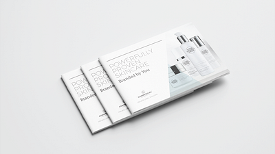 Prospecting Booklet for Cosmedical Technologies® design graphic design marketing design print design