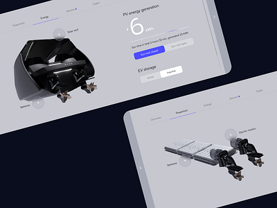 Ovea EV boat HMI interface controls electric settings dashboard 3d animation app automotive boat cg cgi concept control ev hmi interaction interface motion ovea ui ux