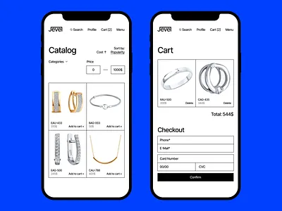 Jevel - E-Commerce UI app app design black design e commerce app ecommerce minimalist mobile mobile app mobile app design mobile design mobile ui store ui uidesign uiux web design webdesign website design white
