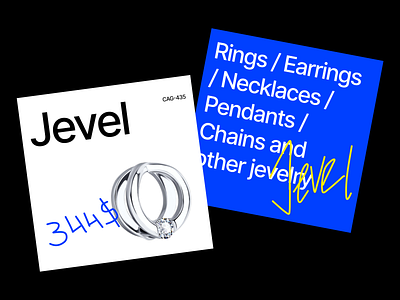 Jevel - Instagram Post Design banner branding brutalism creative design ecommerce graphic design minimalist post stories typography