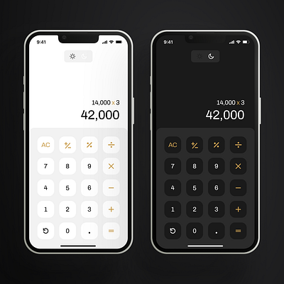 Daily UI :: 004 - Calculator