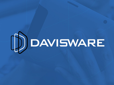 Davisware Logo brand branding corporate d davisware design identity logo logo design logotype mark quinn sean software trades