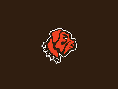 Browns Dog Logo branding cleveland browns graphic design logo