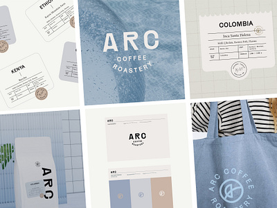 ☕️ Arc Coffee / Cafe / Branding & Packaging bakery branding brew cafe coffee coffee shop drink label label design lounge packaging packaging design tea typography