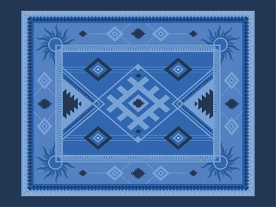 Rug Design graphic design illustration pattern design rug design