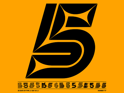 36 Days of Type / 5 36daysoftype adobe design illustration illustrator lettering logo typography vector