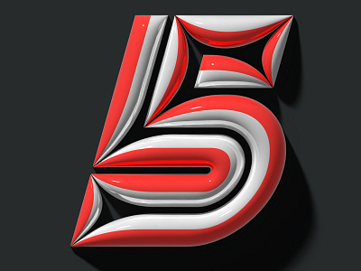 36 Days of Type / 5 36daysoftype adobe design illustration illustrator lettering logo typography vector