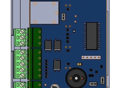 Harness Alaram PCB Design 3d altium branding design graphic design illustration logo pcb typography ui ux vector