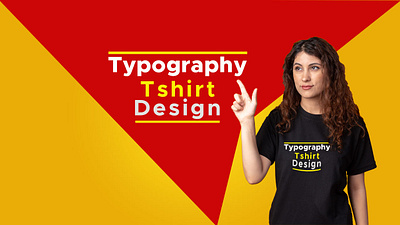 Typography T-shirt design animation graphic design logo motion graphics