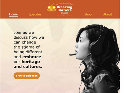 Breaking Barriers Web Design adobe illustrator branding design graphic design typography ui