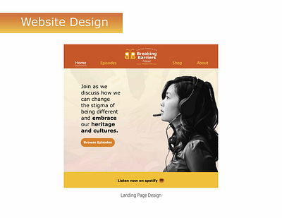 Breaking Barriers Web Design adobe illustrator branding design graphic design typography ui
