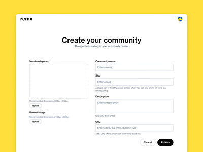 Create community create crypto design form graphic design onboarding ui ux web3