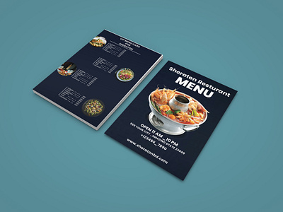 food menu business cover business flyer flyer