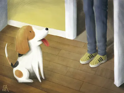 What Giulio will do? alicerinaldiart beagle children book children book illustration children illustration childrenbook childrenbookillustration childrenillustration digital illustration digitalart digitalillustration dog illustration photoshop storyboard