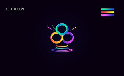 3D Modern Logo Design 3d graphic design logo