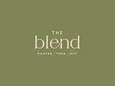 The Blend Logo's adobe brand development brand identity branding design graphic design logo logo design typography vector