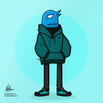 Mr. Twitter art character character design creature design devil hoveredcube illustration logo mason social media toxic twitter ui voidcallback7