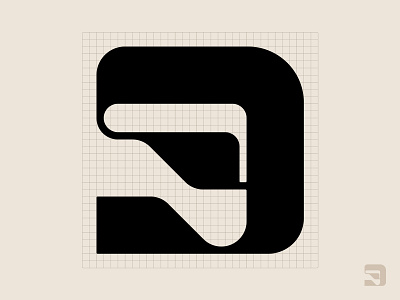 36 Days of type: 9 9 alien curvy futurist geometric glyph grid icon logo modernism number symbol type typography wavy