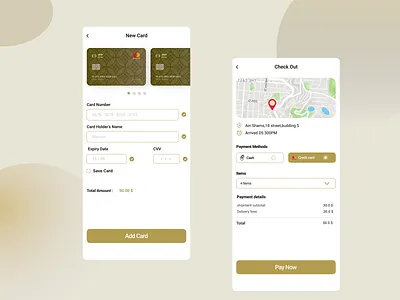 Credit Card Checkout - Daily UI002 challenge checkout creditcard dailyui dailyuichallenge figma mobileapp payment ui uidesign uiux visa