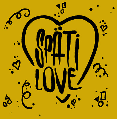 Späti Love beer berlin branding design drinking font graphic design illustration lettering logo love party sketch späti typography wine