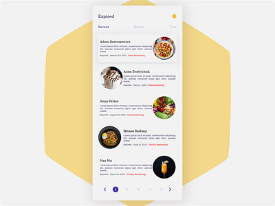 Food expiry date notifications app app app design design food food app mobile mobile app mobile food app ui ui visual design uidesign
