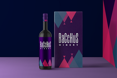 Bacchus Winery - logo & Product Design branding design graphic design logo