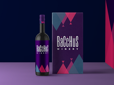 Bacchus Winery - logo & Product Design branding design graphic design logo