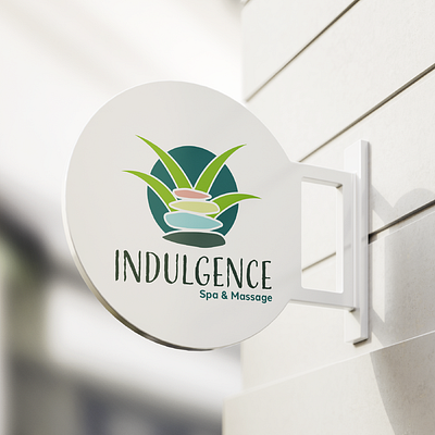 Indulgence Spa & Massage Logo/Branding branding design graphic design illustration logo motion graphics