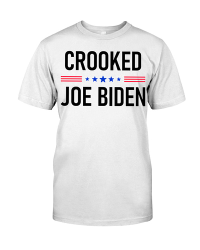 Crooked Joe Biden USA T-Shirt crooked president