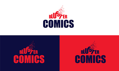 Comic Logo Design Concept business logo comic logo